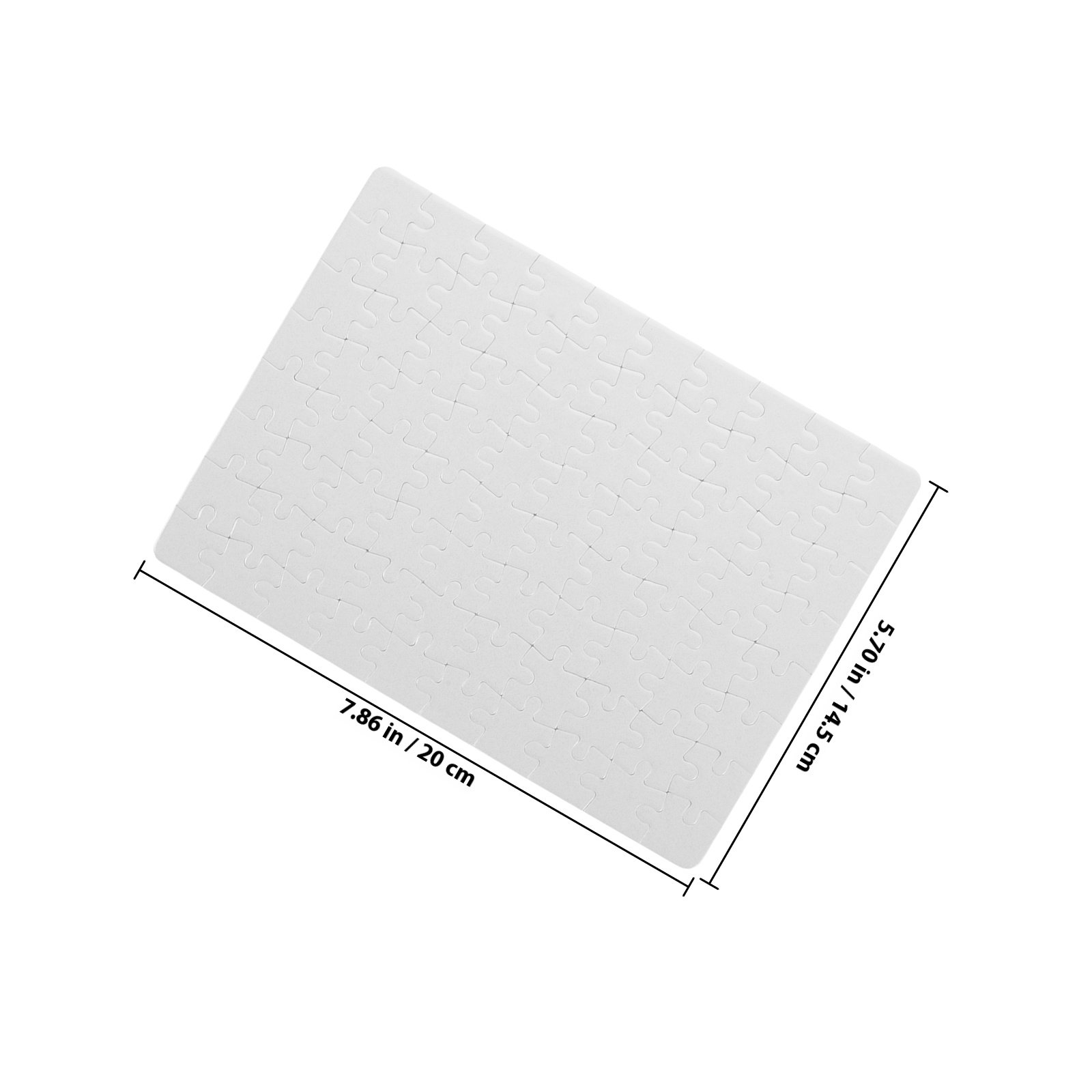 4 hojas de piezas de rompecabe - Puzzle Blank White reseña y precio